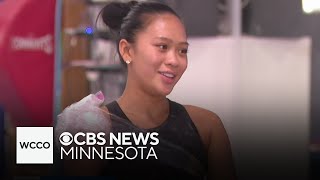 Suni Lee back in action at Twin Cities gym where it all started