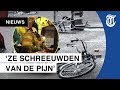 Ravage in Deventer: auto rijdt in op uitgaanspubliek