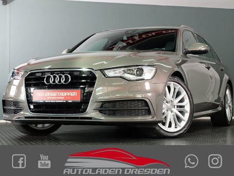 Audi A6 2.0 TDI S LINE PLUS Fahrzeugpräsentation Autoladen Dresden