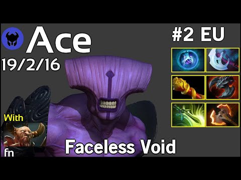 Ace [NiP] plays Faceless Void!!! Dota 2 7.21