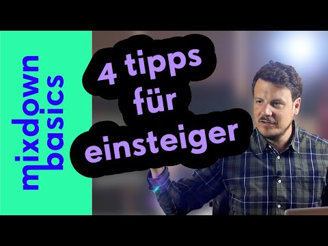 ABLETON LIVE TUTORIAL: Die ersten Schritte zu einem Mix, der wie aus einem Guss wirkt. - DEUTSCH