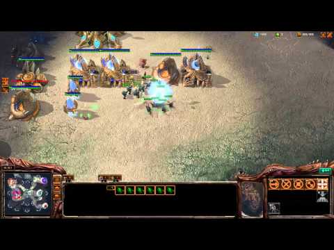 Destiny, CombatEX and Kyle play 3 Insane AI [Game 2] - Starcraft 2