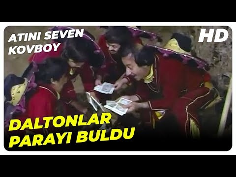 Atını Seven Kovboy - Dalton'lar Defineyi Buldu! | Sadri Alışık Eski Türk Komedi Filmi