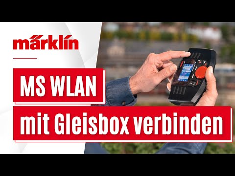 Mobile Station WLAN mit einer MS2 Gleisbox verbinden