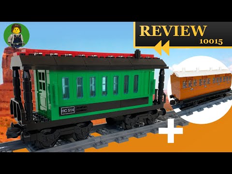 LEGO My Own Train Green Passenger Wagon 10015 - Review + Comparison