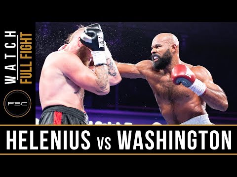 Helenius vs Washington FULL FIGHT: July 13, 2019 | PBC on FS1