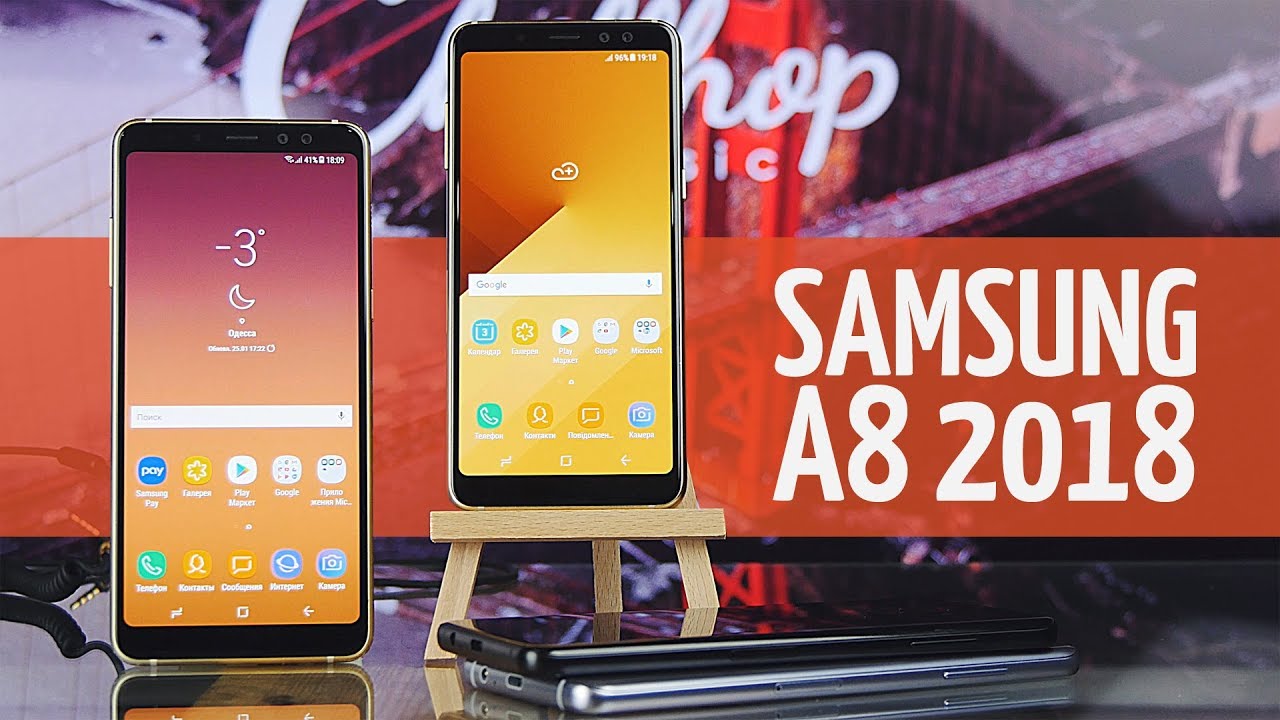 Samsung Galaxy A8+ 2018 A730F 4/32Gb Orchid Gray (SM-A730FZVDSEK) video preview