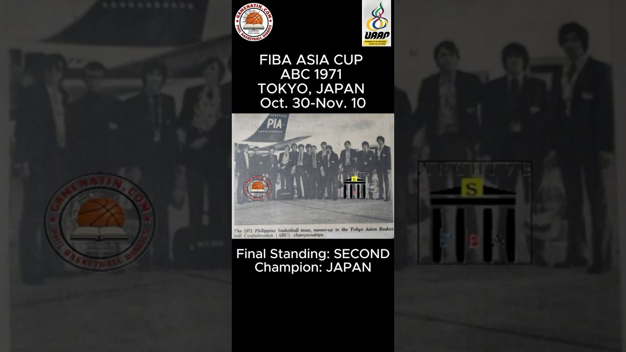 GameNatin.com's Classics - 1971 Philippine basketball team