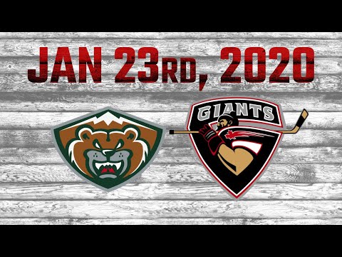 January 23 Highlights: Giants vs Silvertips