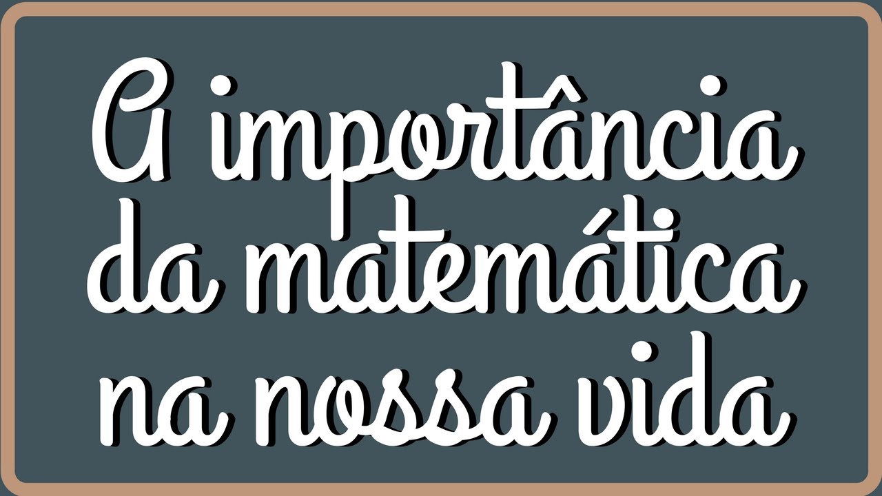 📌A IMPORTÂNCIA DA MATEMÁTICA NA NOSSA VIDA | Um vídeo pra quem não gosta de matemática [Prof. Alda]