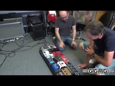 Radiohead's Ed O'Brien's pedalboard build TheGigRig G2