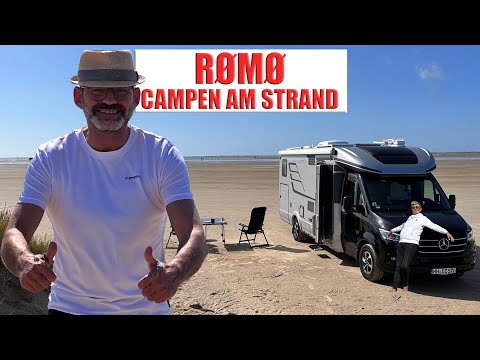 Wohnmobil im Sandkasten – Rømø