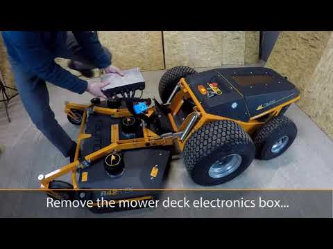 RAYMO MOWER DECK MOUNTING  DISMOUNTING