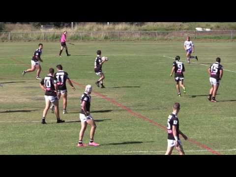 2017 Newcaslte RL - Round 3 U19s Highlights - Maitland Pickers vs Central Butchers