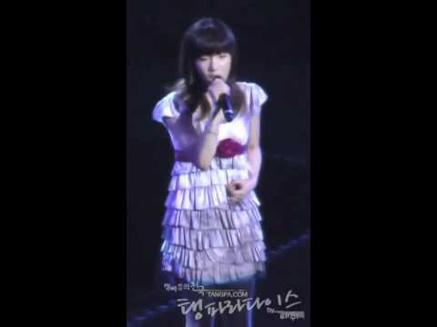 [Fancam] 081210 Taeyeon SNSD - Can you hear me