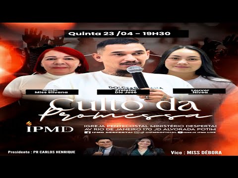 🔴Culto da Promessa I IPMD | 23/04/26 l