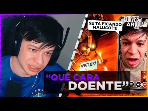 ARUAN REAGE A PEDI PRO CLONE FAZER UMA MACUMBA PRO ARUAN E OLHA OQ ACONTECEU!!😱 (BRUNO BARRETO)