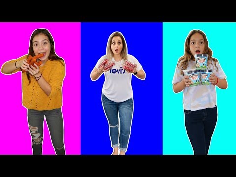 LAST TO FINISH EATING THEIR FOOD WINS $100.00 |  SISTER FOREVER