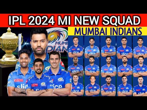IPL 2024 - Mumbai Team Final Squad  | MI Team Players List 2024
