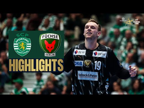 Sporting CP 🆚 Füchse Berlin | HIGHLIGHTS | Machineseeker EHF Champions League 2025/26