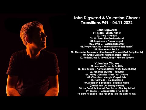 JOHN DIGWEED (UK) & VALENTINA CHAVES (Argentina) @ Transitions 949 04.11.2022