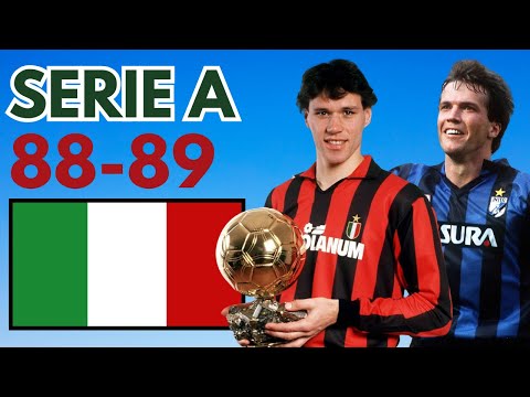 SERIE A 1988-89 | Van Basten, Matthaus and more! | ITALIAN CHAMPIONSHIP
