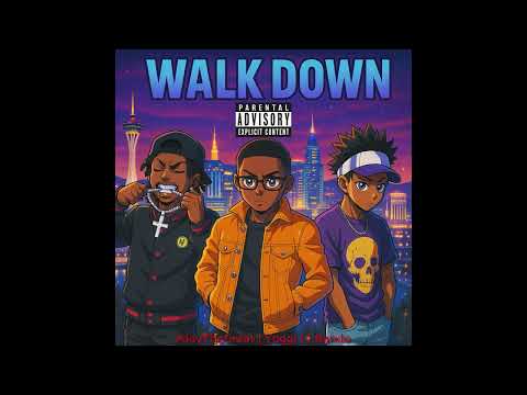 AJayTheGreat - Walk Down ft. J.Bando & DB Yoggi