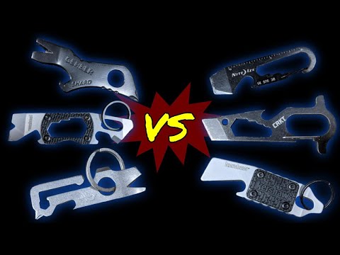 EDC Keychain Tool Battle! Gerber, CRKT, Kershaw, Nite Ize!