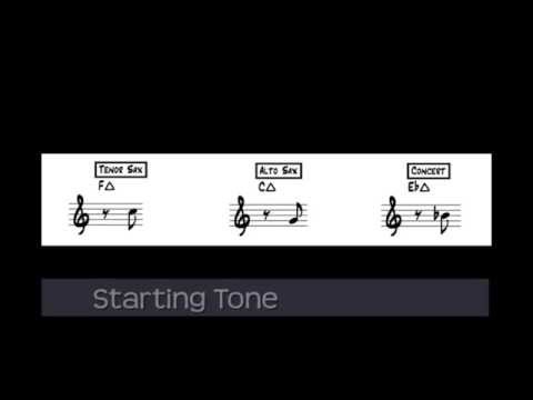 Transcribe This Lick #3 - Major Scale Lick - Saxophone Lesson