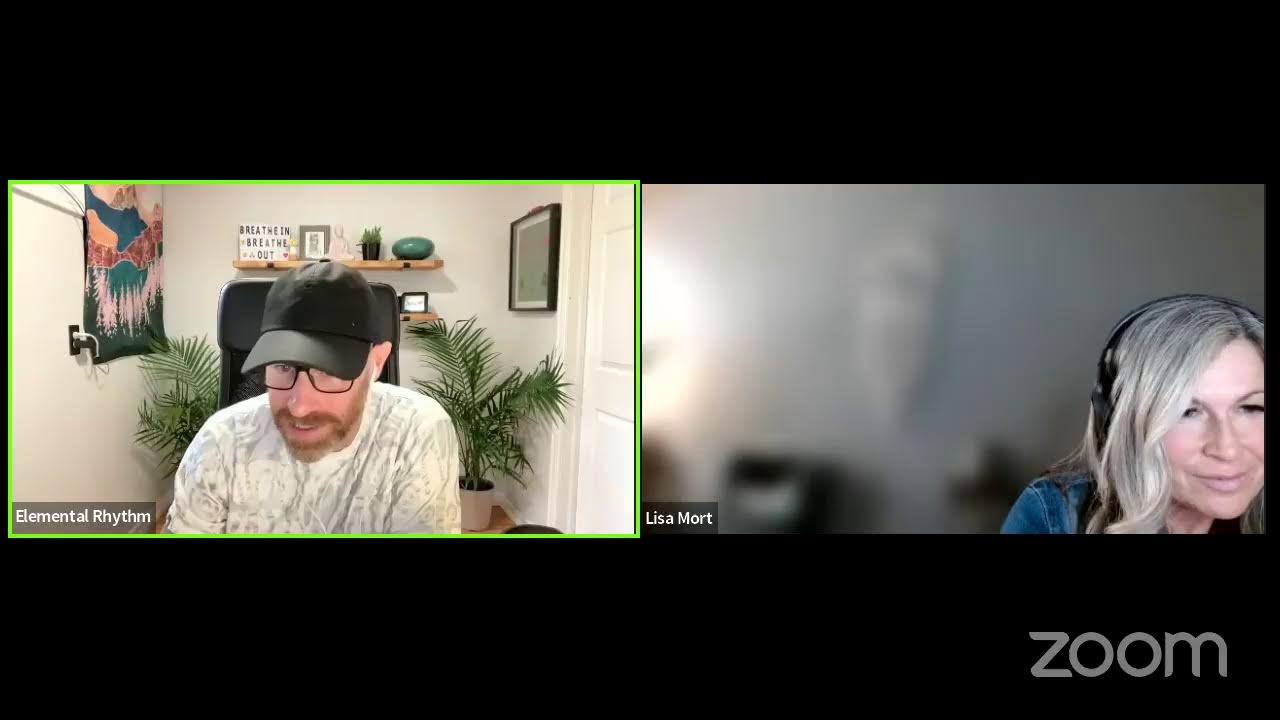 Going live with Elemental Rhythm breathwork facilitator Lisa Mort