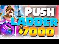 LADDER PUSH WITH MORTAR PRINCE 7000+ CUPS | CLASH ROYALE