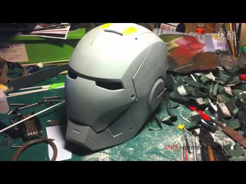 comment construire le casque d'iron man