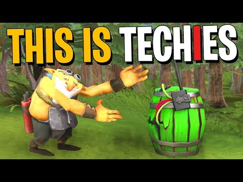 This Is Techies - DotA 2 Funny Moments