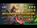 How To Complete Share Task For Free Lesley Meowkin Hunter Skin In MLBB 100 Working