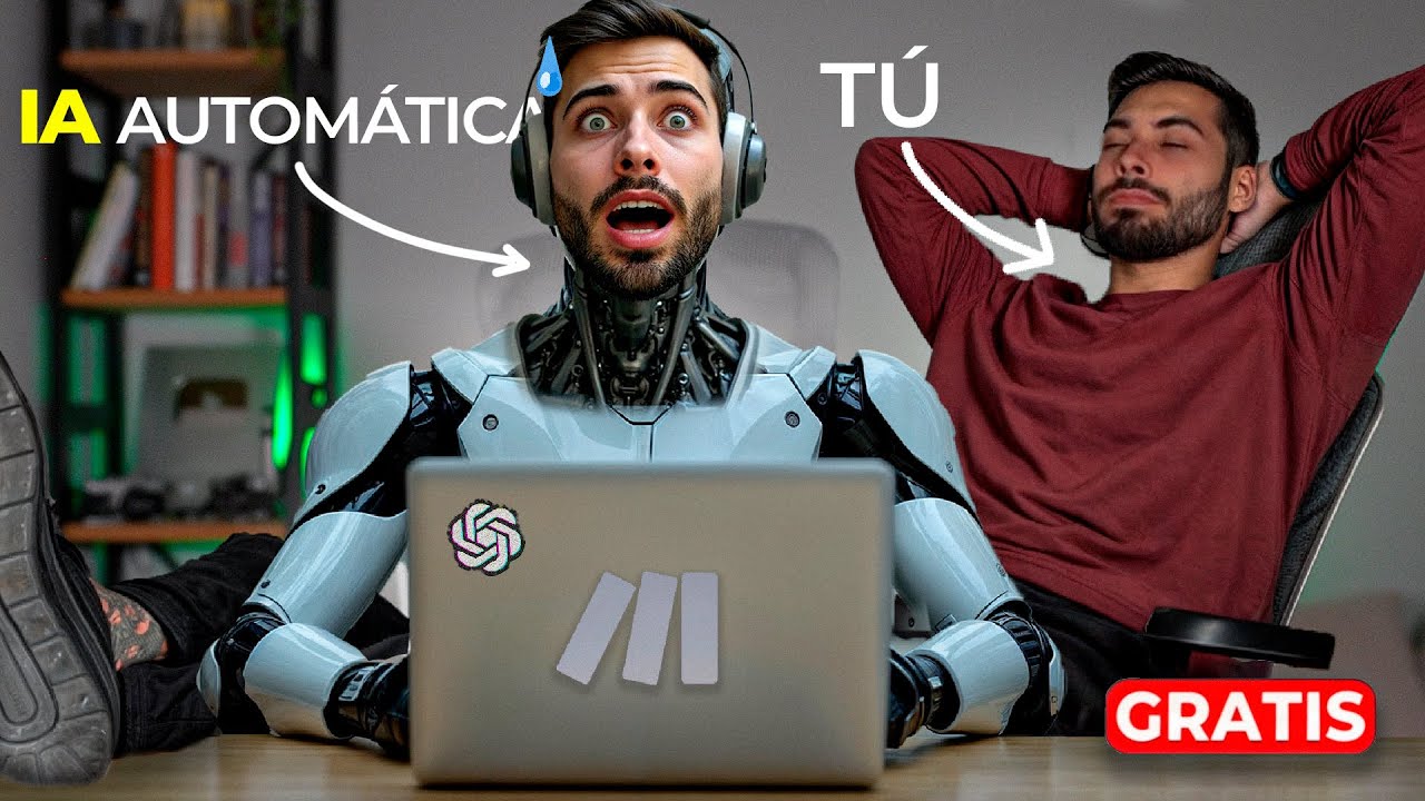 15 Automatizaciones de IA GRATIS para Copiar y Pegar 🦾 Tutorial FÁCIL con Make.com Automatiza tareas