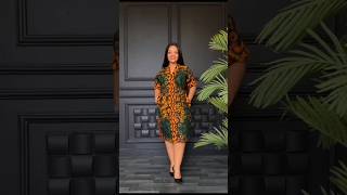 Latest Ankara Short Dress style 2024#zamakalefashion #fashion #afrifashion #africanclothing #music