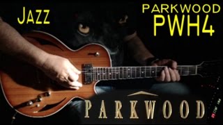 Video thumbnail for Parkwood PWH4 Hybrid guitar smooth jazz blues by slobomitic