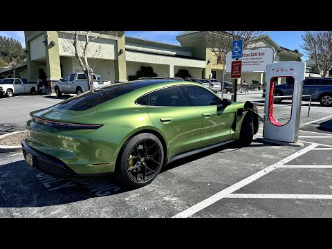Slow Charging For ~800-Volt EVs At Tesla Superchargers With Magic Dock Explained