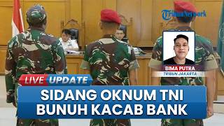 Tiga Oknum TNI Terdakwa Penculikan dan Pembunuhan Kacab Bank Jalani Sidang Perdana