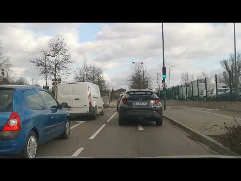 FR. Strasbourg Auto and Road, Hautepierre - Koenigshoffen, Strasbourg, Bas-Rhin, Alsace, France