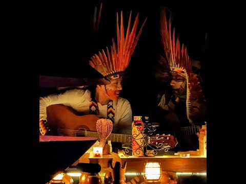 Ceremonia Icaros- Txanas Ibã &Bukun Mapua Huni kuin -  Live from the Maloca Nikawa center Lebanon.