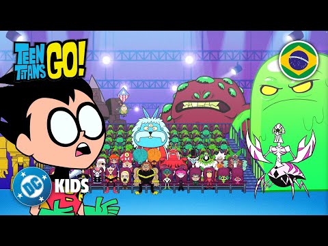 😱 (Quase) Todos os Vilões de Todos os Tempos! | Teen Titans Go! em Português 🇧🇷 | @DCKidsBrasil