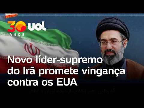 Novo líder-supremo do Irã promete vingança contra os EUA durante funeral do pai