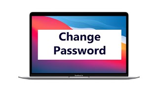M1 MacBook Air - How To Change Your Password [Local Account]