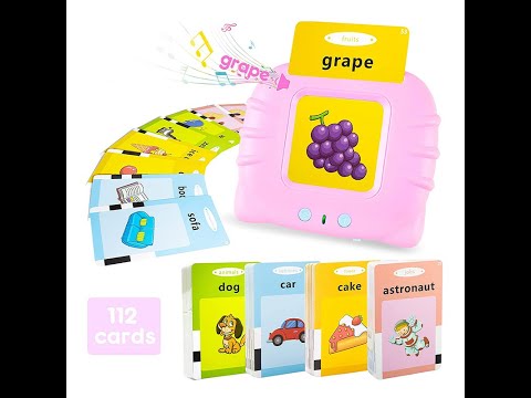 Educational Talking Flash Card, English Talking Flash Cards Talking Flash Cards