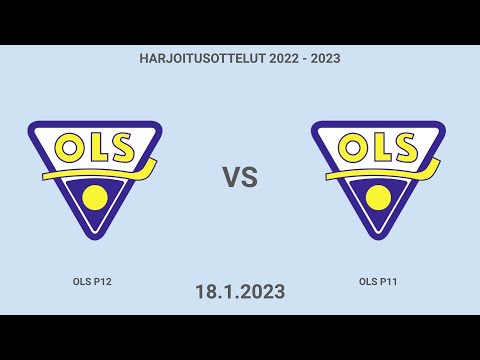 OLS P11 vs. OLS P12 - Harjoitusottelu 18.1.2023