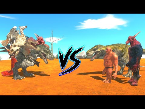 ARBS ALL HEADED MONSTER VS ALL OWNERS - ANIMAL REVOLT BATTLE SIMULATOR