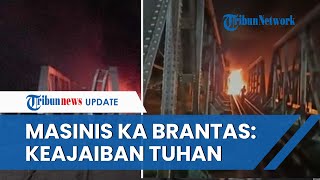 Jawaban Masinis KA Brantas Ditanya soal Aksi Heroik Selamatkan Penumpang saat Laka