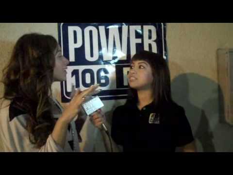 Kid Sister Post-Performance Interview on Power 106 FM