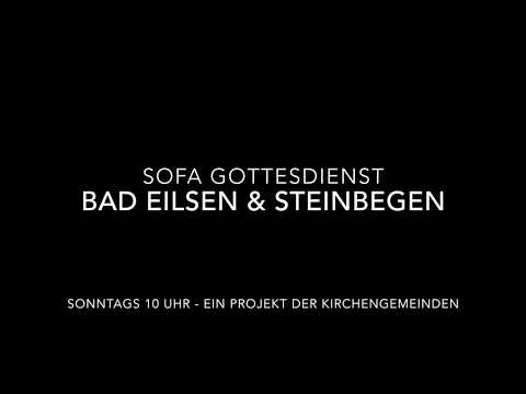 Einladung zum Sofa Gottesdienst